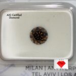 AIG Certified 0.71 carat Coloured Diamond