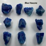 815 ct Green, Blue Hayune specimen and Afghanite Specimen from Badakhshan, Afghanistan - Image 3