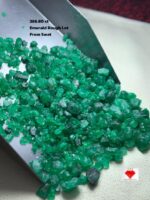 266.80ct Swat Emerald Rough Lot – Natural Gemstone