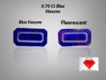 Most Rare 0.70 ct Blue Hauyne from Badakhshan, Afghanistan