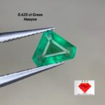 Most Rare 0.620 ct Green Hauyne from Badakhshan, Afghanistan