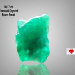 10.17ct Emerald Crystal from Swat – A Compact Powerhouse of Color and Clarity