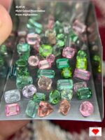 43.47 Ct Multi-Colour Tourmaline from Afghanistan – Rare Collector’s Gem