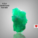 14.31ct Swat Emerald Crystal – A Natural Jewel of Exceptional Form
