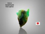 24.31ct Laghman Emerald Crystal: A Majestic Statement of Natural Elegance