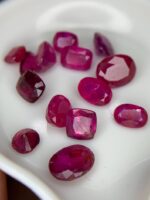 Afghan Ruby Treasures: 8.13ct Faceted Lot (6.56 x 5.13 x 3.75mm Avg) - Image 4