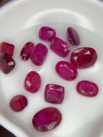 Afghan Ruby Treasures: 8.13ct Faceted Lot (6.56 x 5.13 x 3.75mm Avg) - Image 6