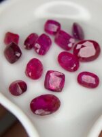 Afghan Ruby Treasures: 8.13ct Faceted Lot (6.56 x 5.13 x 3.75mm Avg) - Image 7