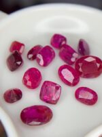 Afghan Ruby Treasures: 8.13ct Faceted Lot (6.56 x 5.13 x 3.75mm Avg) - Image 9