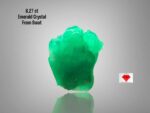 8.27ct Emerald Crystal from Swat: Raw Elegance in Every Facet