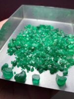 108.15ct Swat Emerald Rough Lot – Natural Green Gemstones - Image 8