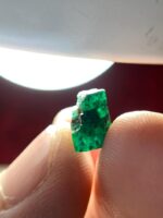 4.39ct Swat Emerald Crystal – Natural Grandeur in Deep Green - Image 8