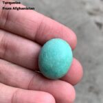 Vibrant 33.10ct Afghan Turquoise Cabochon