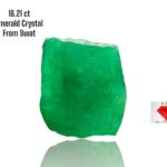 16.21 Ct Swat Emerald Crystal – Natural Untreated Gemstone