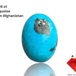 A Majestic Afghan Turquoise: 32.86 ct of Natural Beauty