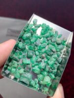 55.27ct Swat Emerald Rough Lot – Compact, Natural Crystals with Deep Color - Image 3