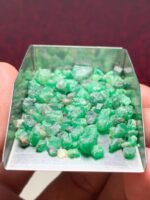 55.27ct Swat Emerald Rough Lot – Compact, Natural Crystals with Deep Color - Image 5
