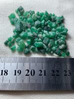 55.27ct Swat Emerald Rough Lot – Compact, Natural Crystals with Deep Color - Image 8