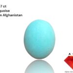 The Allure of Afghan Turquoise: A 25.67 ct Marvel