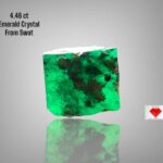4.46 ct Swat Emerald Crystal — Natural Brilliance in a Compact Form