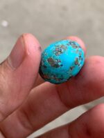 A 35.84-Carat Afghan Turquoise Cabochon — Large, Bold, and Strikingly Blue - Image 3