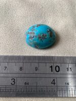 A 35.84-Carat Afghan Turquoise Cabochon — Large, Bold, and Strikingly Blue - Image 8