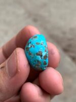 A 35.84-Carat Afghan Turquoise Cabochon — Large, Bold, and Strikingly Blue - Image 9