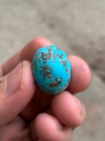 A 35.84-Carat Afghan Turquoise Cabochon — Large, Bold, and Strikingly Blue - Image 10