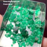 41 ct Rough Emerald from Swat, Pakistan – Natural Green Gemstone