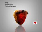 4.90 ct Natural Ruby Crystal – Afghanistan