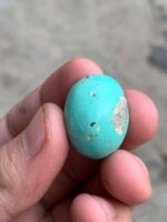 Afghan Turquoise Cabochon Gemstone: 36.89 ct, Sky Blue Soul - Image 5
