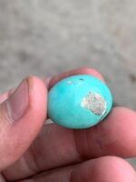 Afghan Turquoise Cabochon Gemstone: 36.89 ct, Sky Blue Soul - Image 9