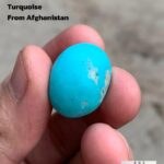 28.79 ct Afghan Turquoise Cabochon: Collectible Gemstone