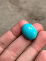 28.79 ct Afghan Turquoise Cabochon: Collectible Gemstone - Image 5