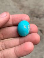 28.79 ct Afghan Turquoise Cabochon: Collectible Gemstone - Image 6