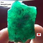 A Giant Among Gems: 71ct Emerald Crystal from Swat Valley