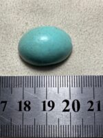 A Majestic 24.35 ct Afghan Turquoise – 23.80 × 16.80 × 11.47 mm - Image 2