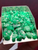 77.75ct Swat Emerald Rough Lot: Natural Green Gemstone Crystals - Image 5