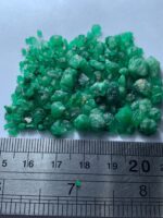 77.75ct Swat Emerald Rough Lot: Natural Green Gemstone Crystals - Image 8