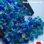 206.53ct Hauyne Rough Lot – Rare Deep Blue Gemstone Parcel (Avg. 13x7x7mm)