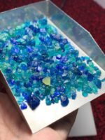 206.53ct Hauyne Rough Lot – Rare Deep Blue Gemstone Parcel (Avg. 13x7x7mm) - Image 10