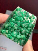78ct Swat Emerald Rough Lot – Vivid Natural Green from Pakistan’s Gemstone Valley - Image 6