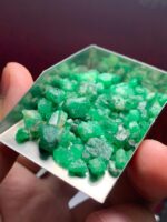 78ct Swat Emerald Rough Lot – Vivid Natural Green from Pakistan’s Gemstone Valley - Image 10