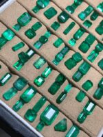 94.05 Carat Natural Emerald Faceted Lot from Swat – Stunning  Gems - Image 5