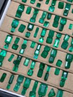 94.05 Carat Natural Emerald Faceted Lot from Swat – Stunning  Gems - Image 7