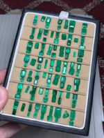 94.05 Carat Natural Emerald Faceted Lot from Swat – Stunning  Gems - Image 10