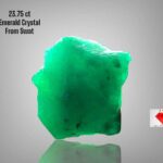 Discover the Awe-Inspiring 34.90ct Emerald Crystal: A Giant in the World of Gemstones
