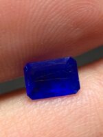 Rare 0.60 Carat Blue Hauyne – Afghan Origin, Exceptional Fluorescence - Image 7