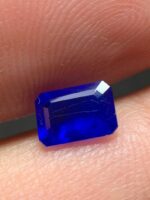 Rare 0.60 Carat Blue Hauyne – Afghan Origin, Exceptional Fluorescence - Image 8