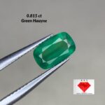 Most Rare 0.815 ct Green Hauyne from Badakhshan, Afghanistan